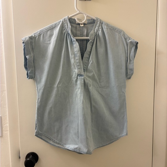 cloth & stone Tops - Cloth & Stone Light Blue Women's Top Size Small
